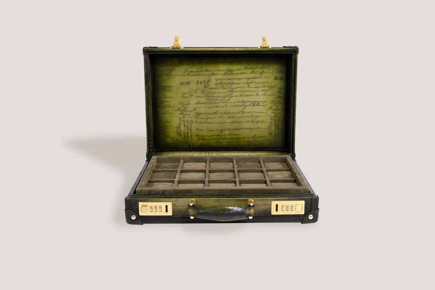 Boite à Montre - Master Edition Parchemin Olive Verte