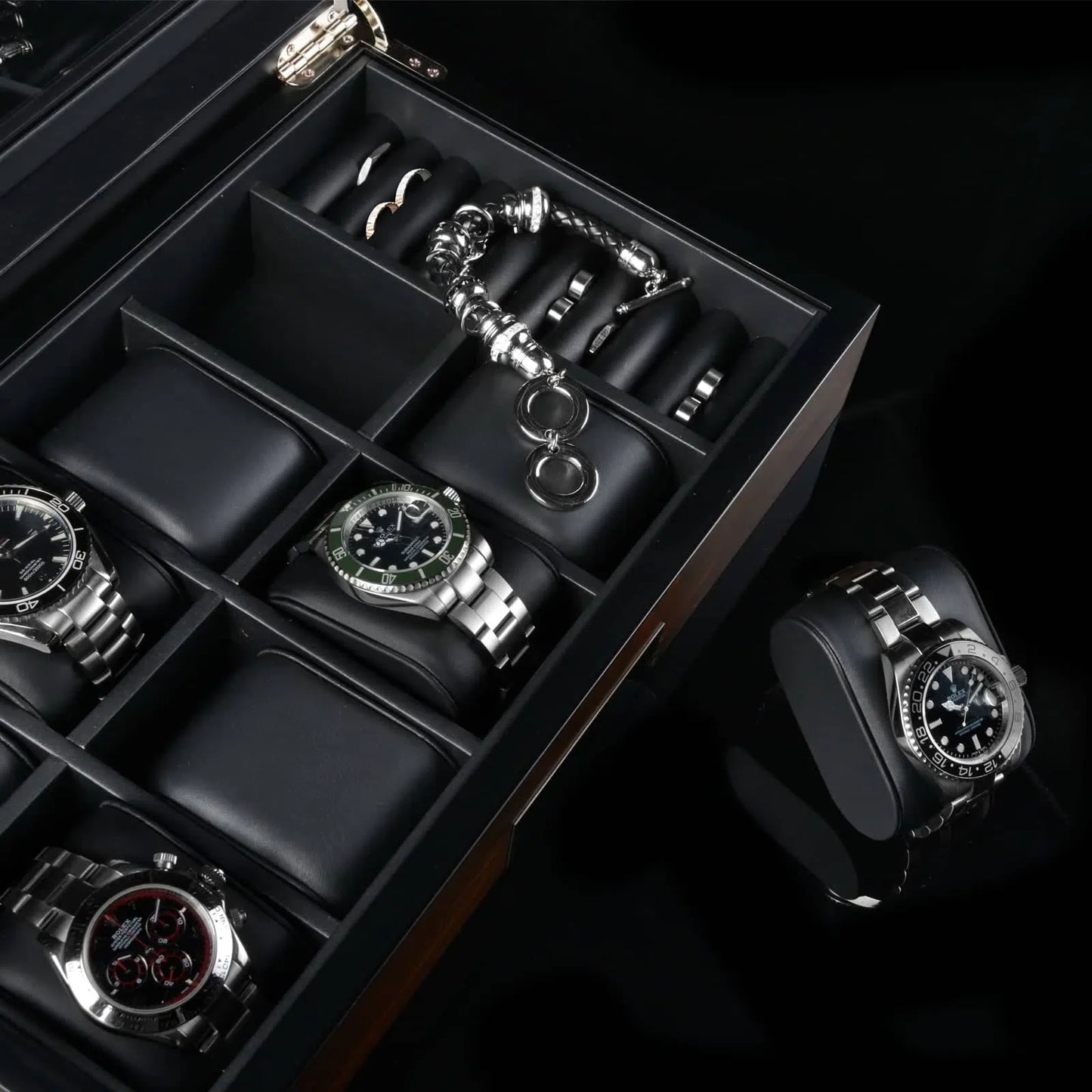 Boite à Montre - Monterray Noir Satin