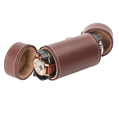 Boite à Montre - Rouleau Duo Braun