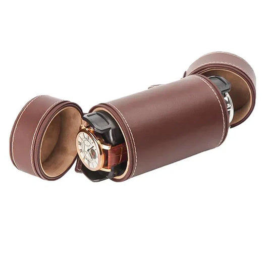 Boite à Montre - Rouleau Duo Braun