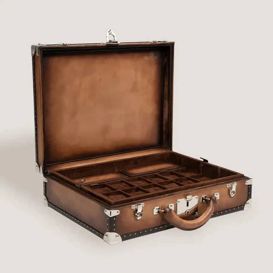 Boite à Montre - Trunk Java Brown