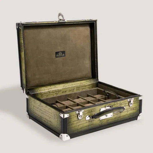 Boite à Montre - Trunk Olive Green
