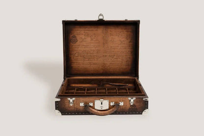 Boite à Montre - Trunk Parchement Brown