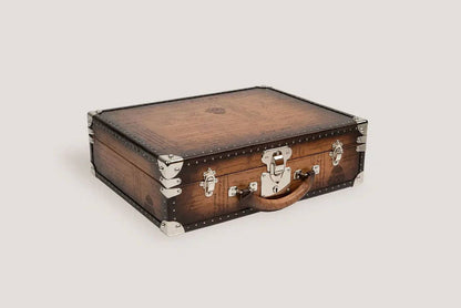 Boite à Montre - Trunk Parchement Brown