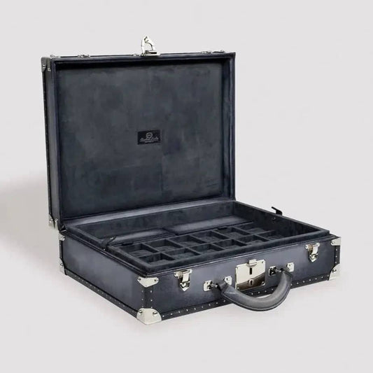 Boite à Montre - Trunk Patina Grey