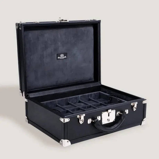 Boite à Montre - Trunk Safiano Black