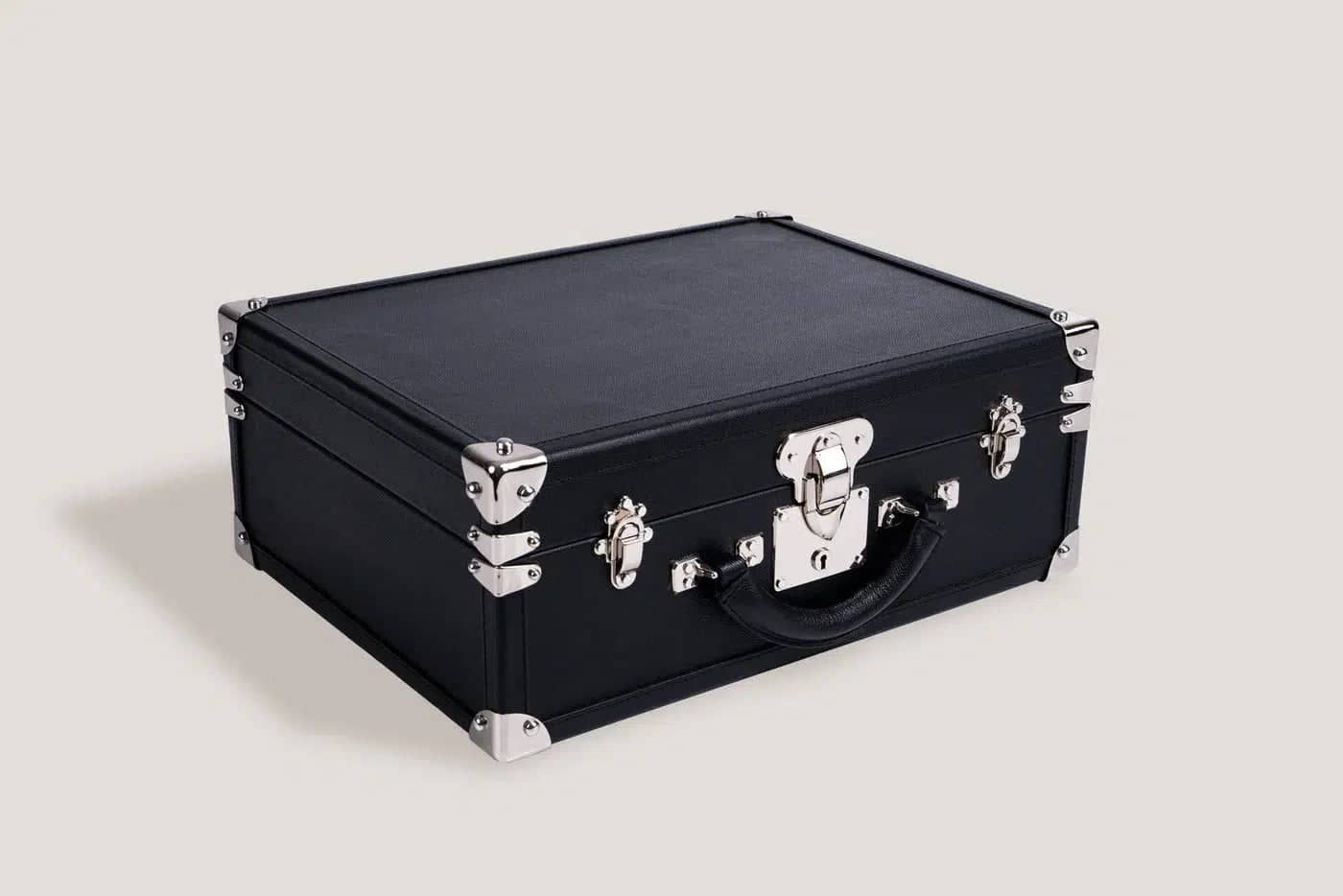 Boite à Montre - Trunk Safiano Black