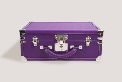 Boite à Montre - Trunk Safiano Purple