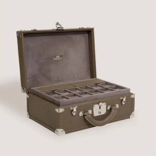 Boite à Montre - Trunk Togo Beige