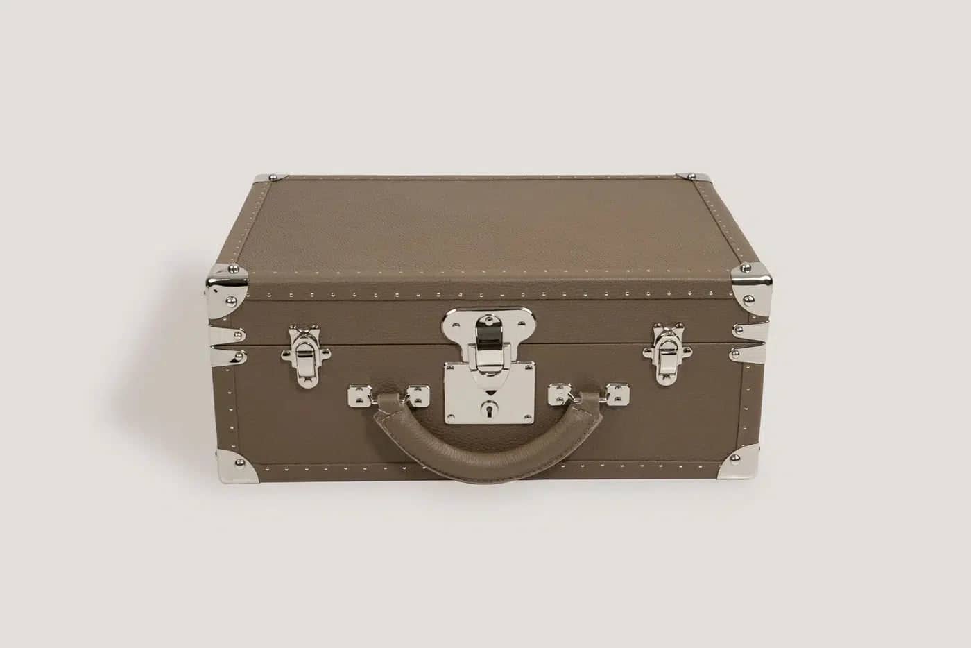 Boite à Montre - Trunk Togo Beige