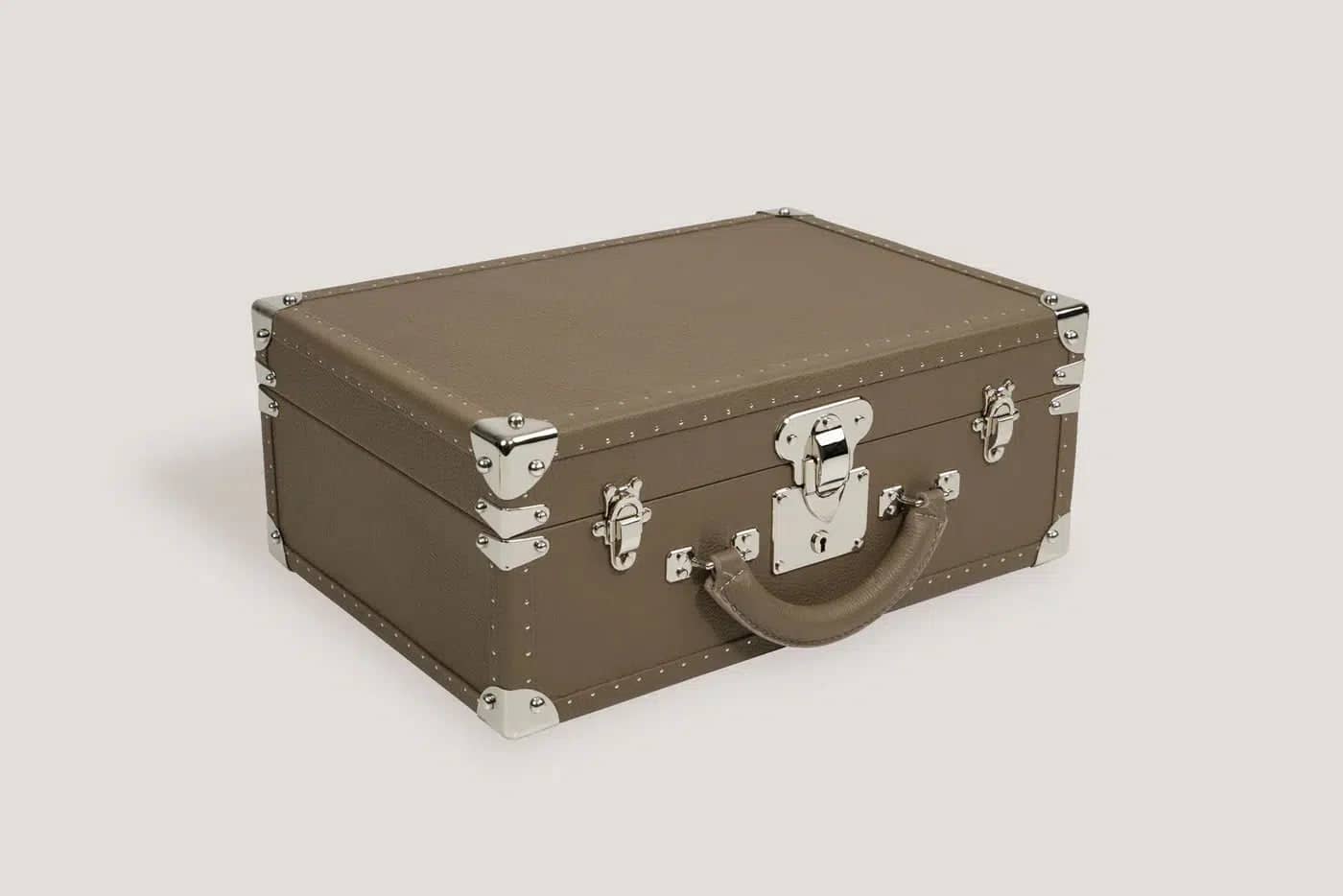 Boite à Montre - Trunk Togo Beige