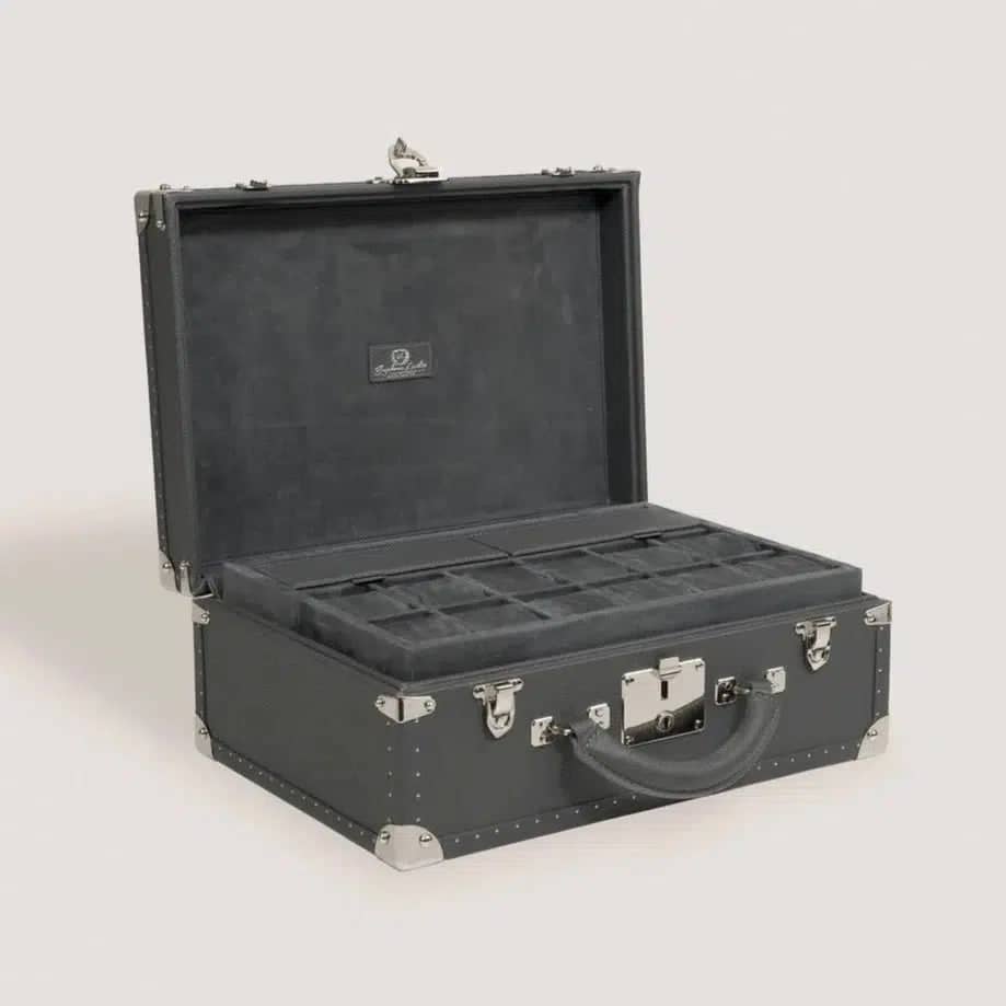 Boite à Montre - Trunk Togo Dark Grey