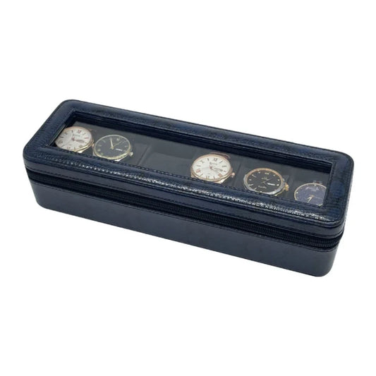 Boite de rangement classique bleu marine