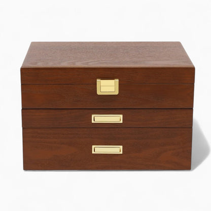 Boîte À Bijoux En Bois Avec Tiroirs