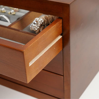 Boîte À Bijoux Vintage 3 Tiroirs