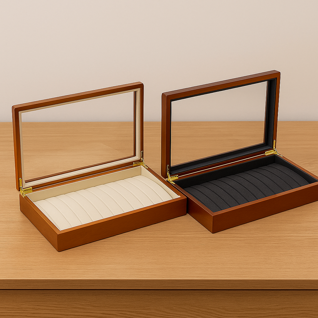 Boîte À Collier En Bois