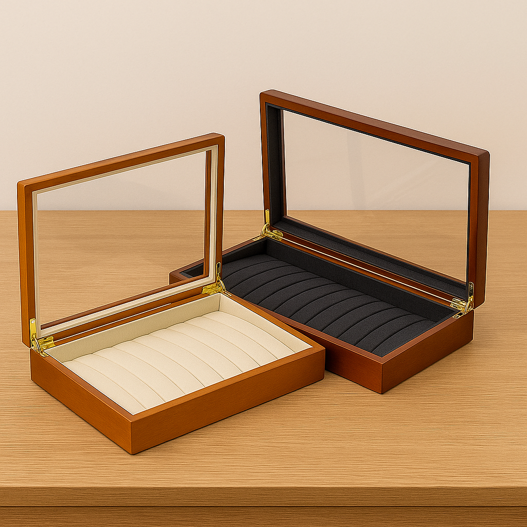 Boîte À Collier En Bois