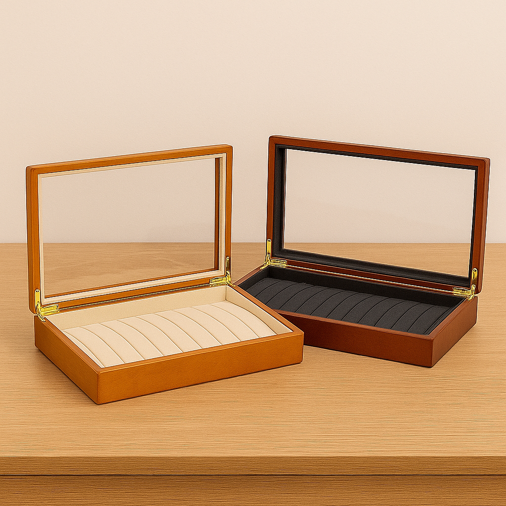 Boîte À Collier En Bois