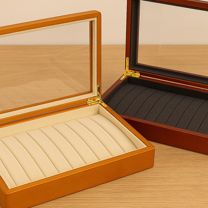 Boîte À Collier En Bois