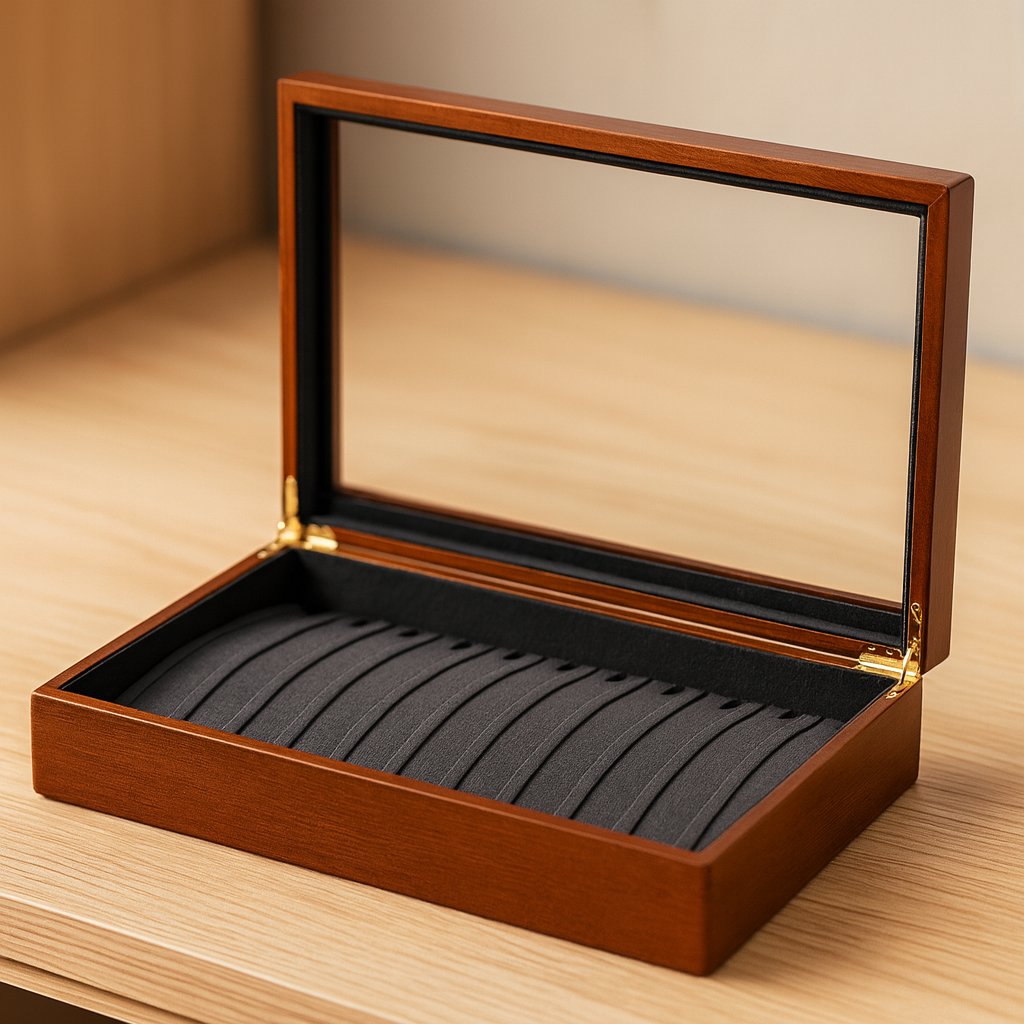 Boîte À Collier En Bois