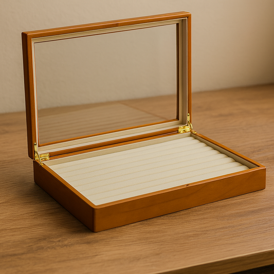 Boîte À Bagues En Bois