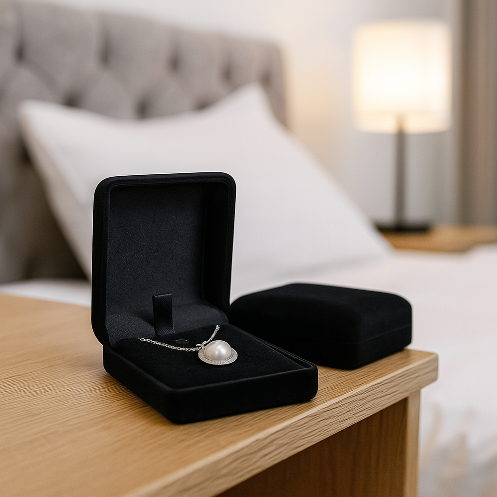 Boîte À Bijoux Individuel Collier