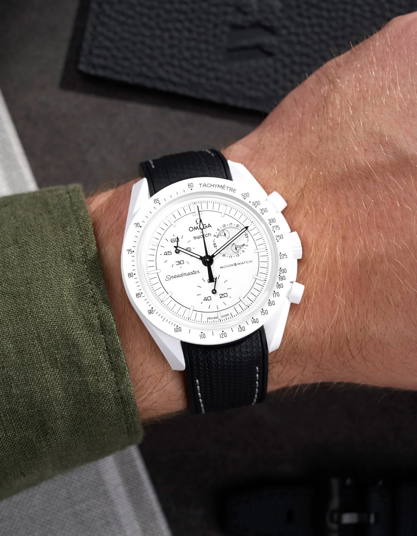 BRACELET MOONSWATCH - MISSION TO MOONPHASE