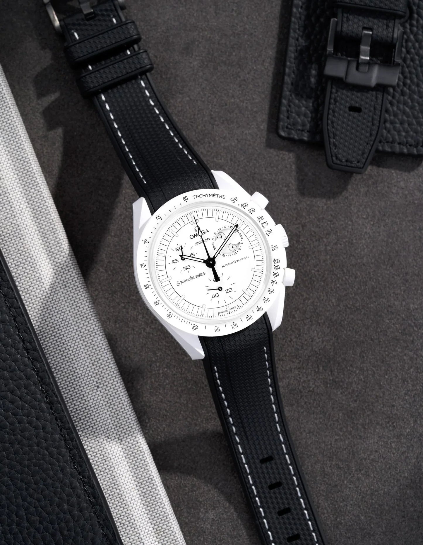 BRACELET MOONSWATCH - MISSION TO MOONPHASE