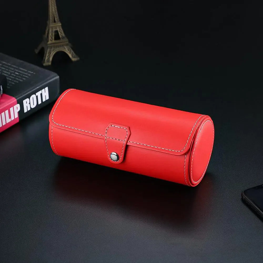 Étui Montre - Simple Rouge - Maison Horloger 