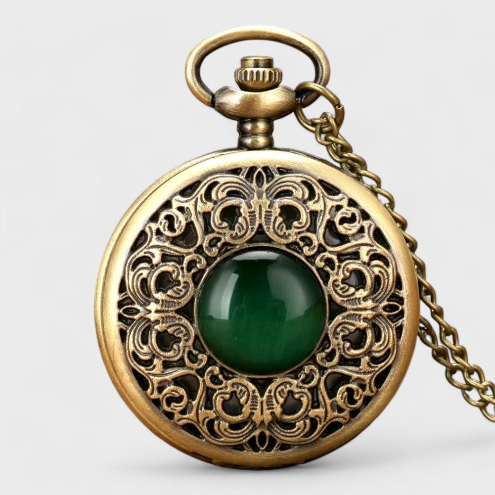 Montre à Gousset Émeraude Royale