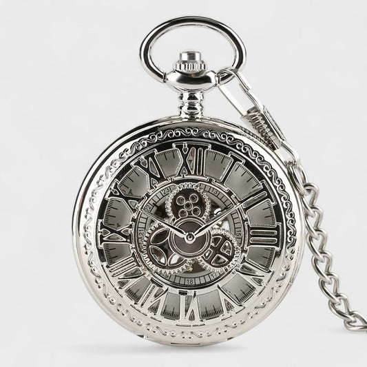 Montre À Gousset Ancienne Argent