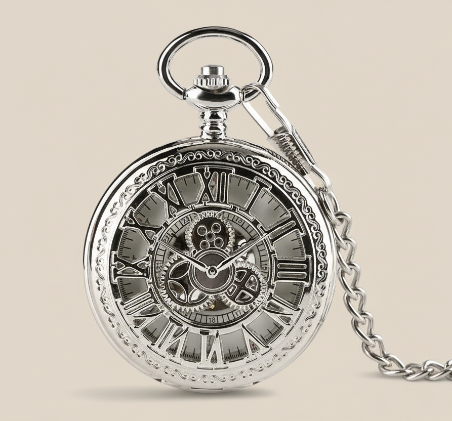 Montre à Gousset Mécanique La Royale Argent - Maison Horloger 