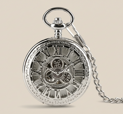 Montre à Gousset Mécanique La Royale Argent - Maison Horloger 