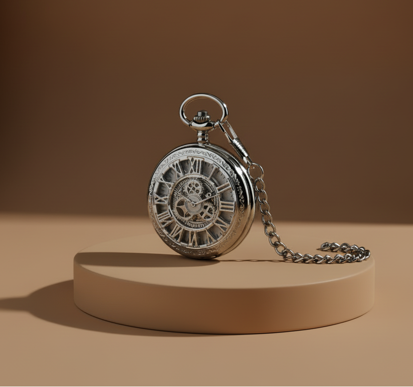 Montre à Gousset Mécanique La Royale Argent - Maison Horloger 