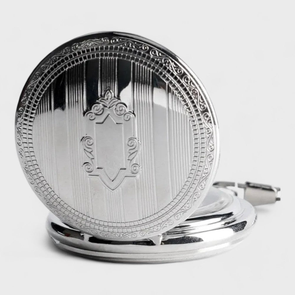 Montre À Gousset Homme en Argent