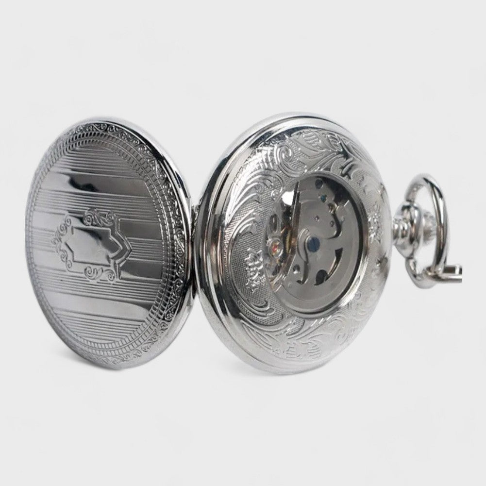 Montre À Gousset Homme en Argent