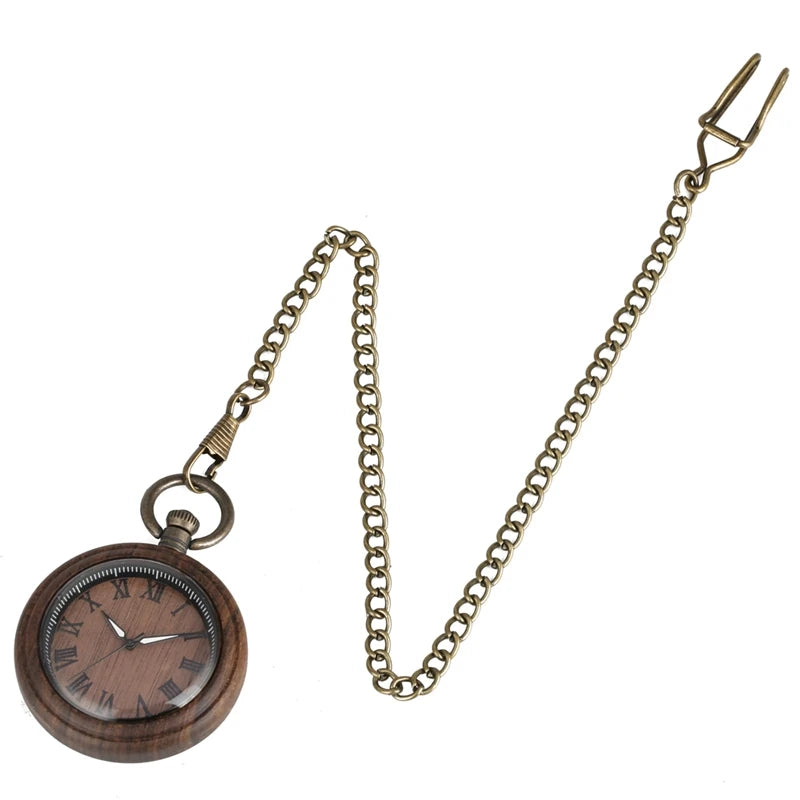 Montre à Gousset bois 