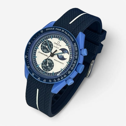 Bracelet Moonswatch Mission to the Super Blue Moonphase