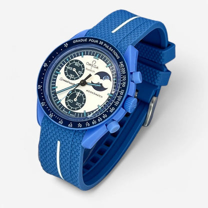 Bracelet Moonswatch Mission to the Super Blue Moonphase