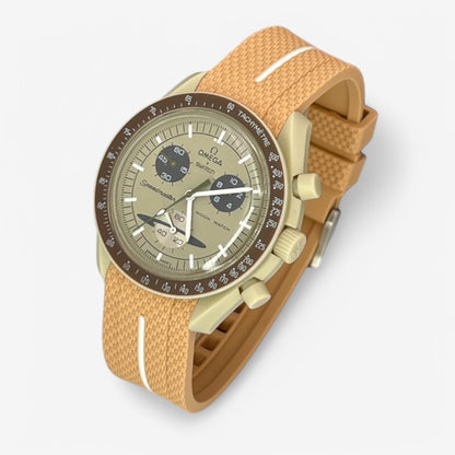 Bracelet MoonSwatch en Caoutchouc Premium une bande