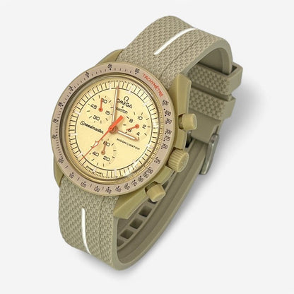 Bracelet MoonSwatch en Caoutchouc Premium une bande