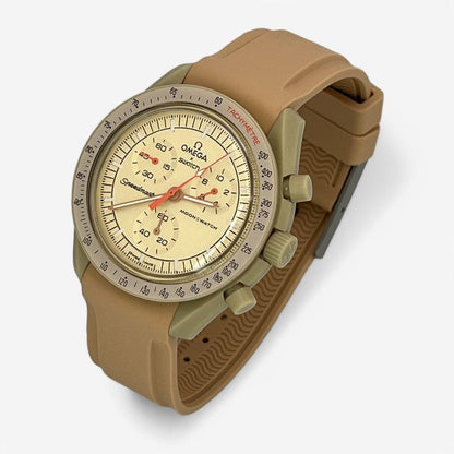 Bracelet MoonSwatch en Caoutchouc Premium Uni