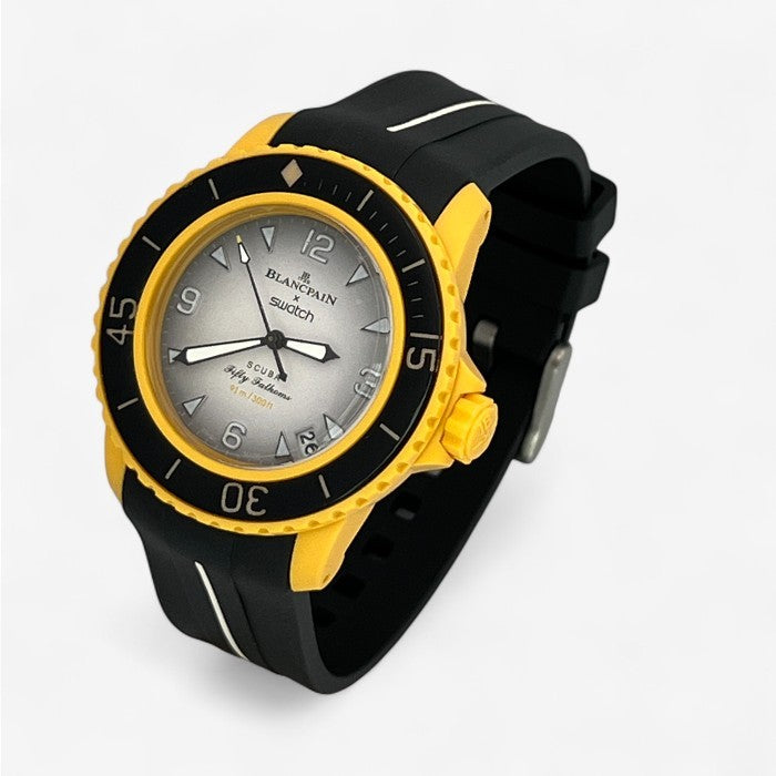 Bracelet Blancpain x Swatch en Caoutchouc 1 bande