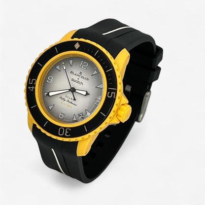Bracelet Blancpain x Swatch en Caoutchouc 1 bande