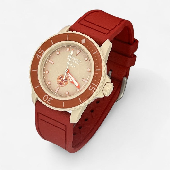 Bracelet Blancpain x Swatch Premium en Caoutchouc