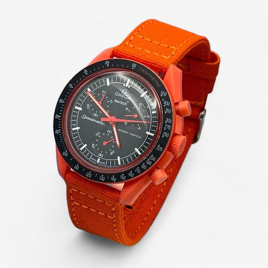 Bracelet Omega x Swatch Moonswatch en Toile
