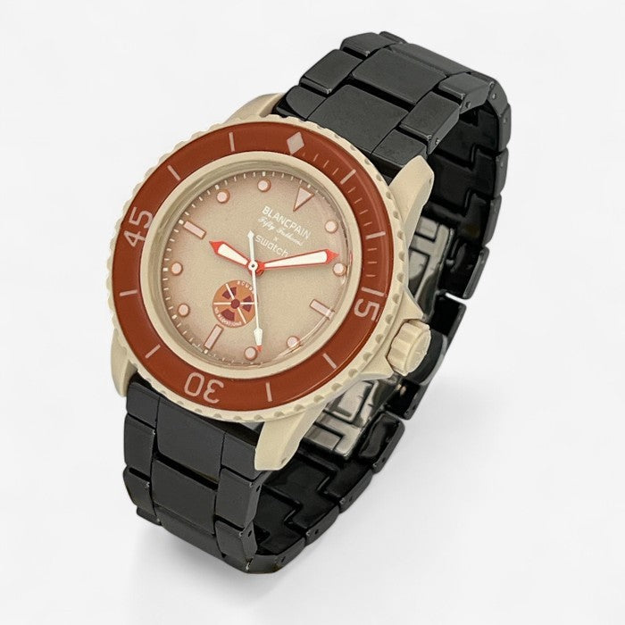 Bracelet Blancpain x Swatch en Acier Inoxydable
