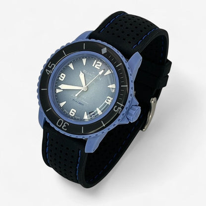 Bracelet Blancpain x Swatch Premium Caoutchouc Perforé
