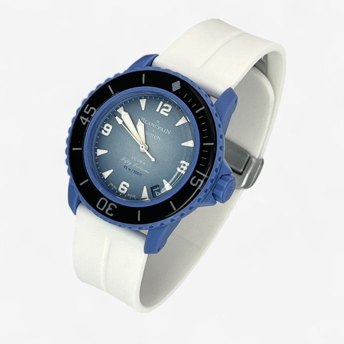 Bracelet Blancpain x Swatch en Caoutchouc à Clips