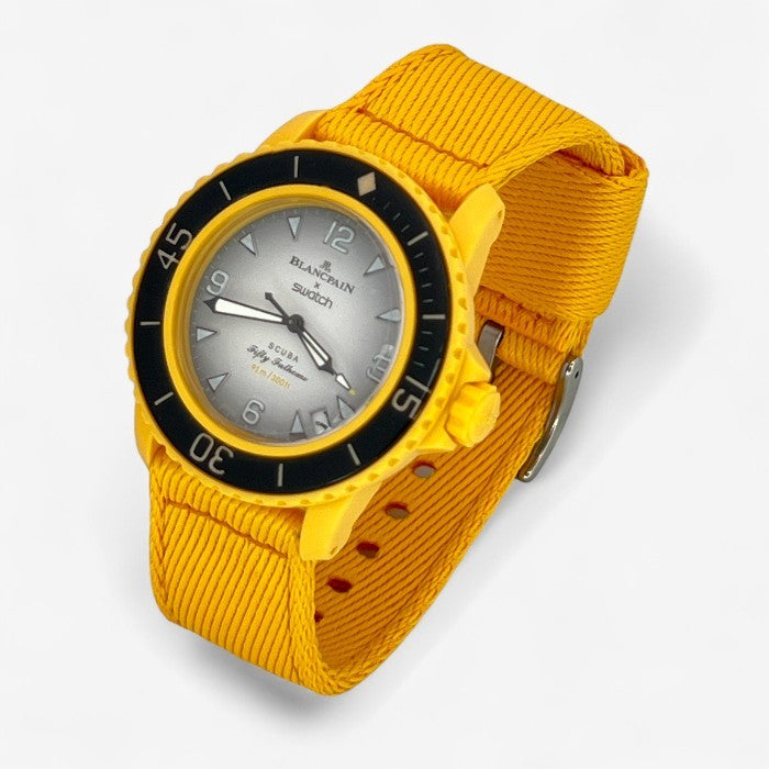 Bracelet Blancpain x Swatch Nato Tressé